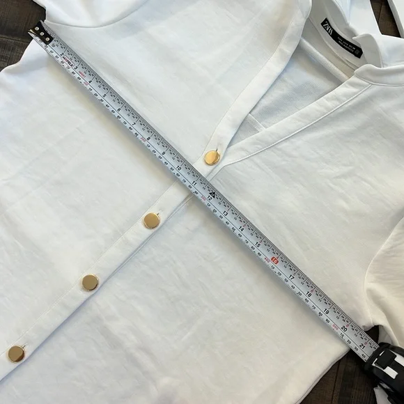 NWOT BELTED SHIRT DRESS SIZE L - Picture 7 of 16